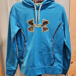 Under Armour Blue Camo Hoodie